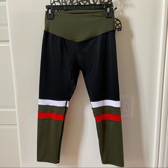 L'urv Maverick Cropped High-rise Stretch Crops XS - Picture 2 of 12